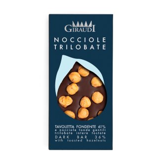 Toste nocciole fondente tavolette Giraudi Cioccolato