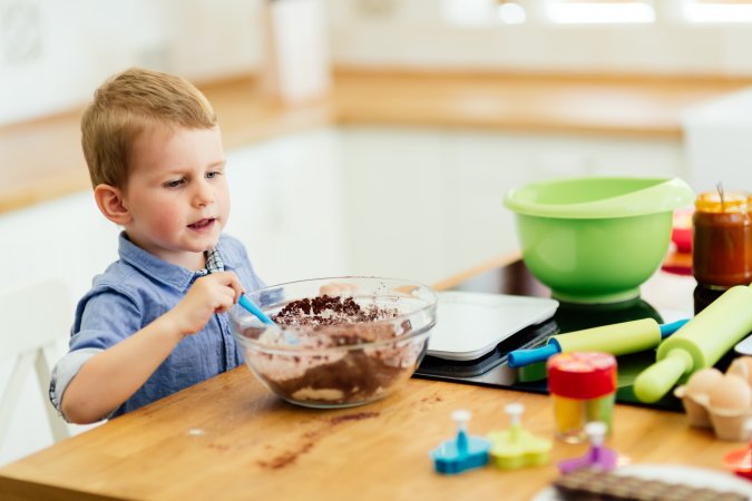 Bambini in cucina